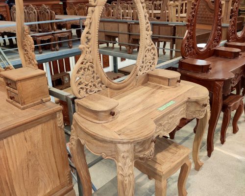 Bàn phấn LUIS 3 ngăn kéo mẫu mới BP211026