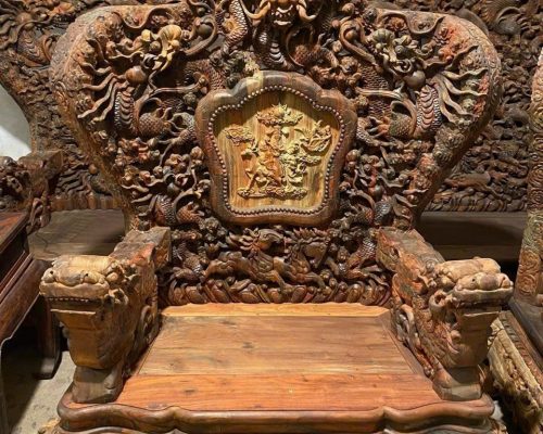 Bộ bàn ghế gỗ Trắc nhiều kích thước 6.20.23