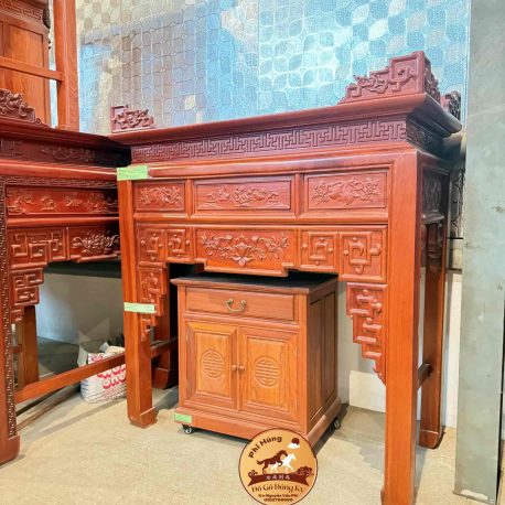 Ban thờ mẫu Sen dạ kép BT260124 (3)